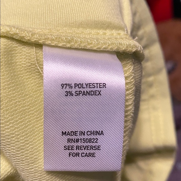 Zoe + Phoebe Neon Yellow Cropped Shirt & Shorts Set - Picture 8 of 9